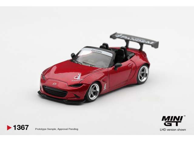 Pre-Order – 2015 Mazda MX-5 (ND) Pandem Kodo, red 1:64 Mini GT Model (MGT01367-R) – ETA. April 2027