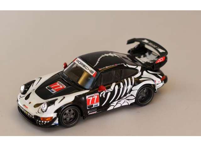 Pre-Order – Porsche 964 *Bone dragon*, white/black 1:64 Street Weapon Model (STW323) – ETA. April 2027