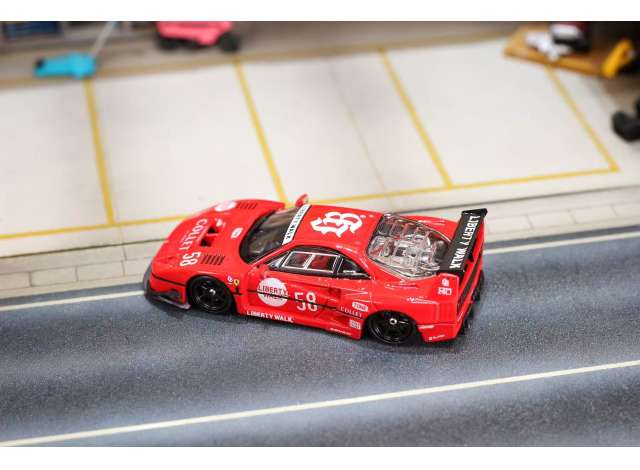 Pre-Order – F40 #58, red 1:64 Street Weapon Model (STW325) – ETA. April 2027