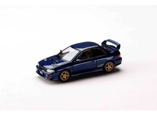 Pre-Order – Subaru Impreza PURE SPORTS COUPE WRX type R STi Version, gran blue mica 1:64 Hobby Japan Model (HJ641079GDB) – ETA. June 2027
