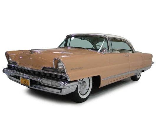 1956 Lincoln Premiere Hard Top, desert buff/starmist white top 1:18 SunStar Model (SUN4658) – ETA. March 2027