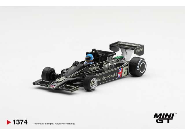 Pre-Order – 1978 Lotus 78 #6 Ronnie Peterson South African GP Winner, black 1:64 Mini GT Model (MGT01374-BL) – ETA. May 2027