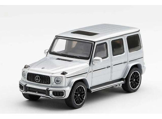 2022 Mercedes-Benz G63, silver metallic 1:64 Mini GT Model (MGT01375-R) – ETA. May 2027