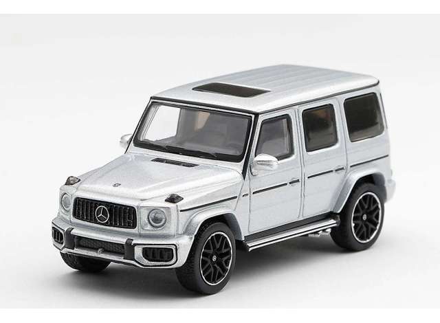Pre-Order – 2022 Mercedes-Benz G63, silver metallic 1:64 Mini GT Model (MGT01375-BL) – ETA. May 2027