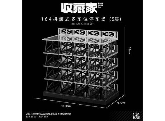 Modular Parking lot- 20 sit 1:64 Black Box Diorama Model (SCJ-82073P) – ETA. April 2027