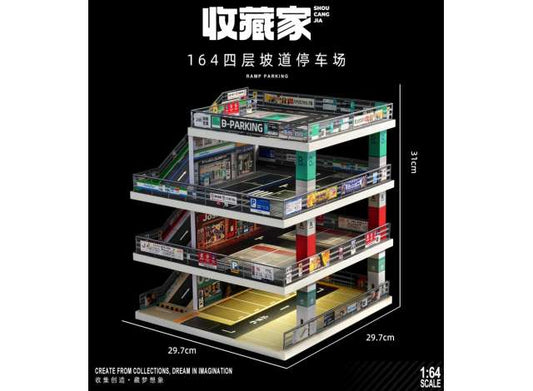 RAMP Parking, various 1:64 Black Box Diorama Model (SCJ-73455) – ETA. April 2027