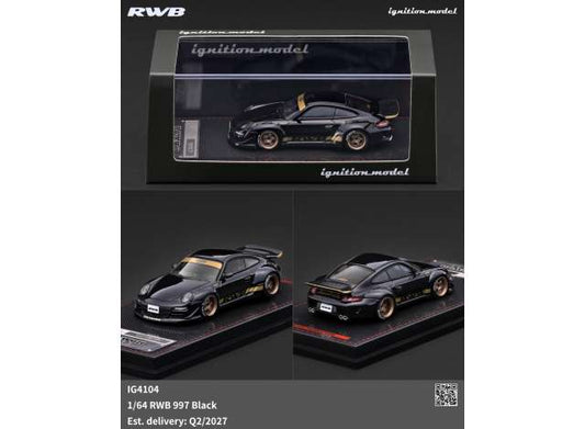 RWB 997, black 1:64 Ignition Model (IG4104) – ETA. September 2027