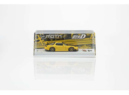 1995 Mazda RX-7 (FD) Initial D with led system, yellow/black 1:64 Kyosho Model (KYO07133LB) – ETA. May/June 2027