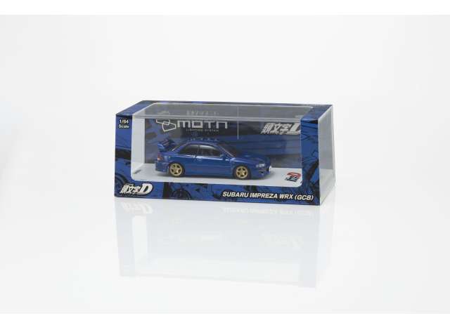 1995 Subaru Impreza WRX STI Initial D with led system, blue 1:64 Kyosho Model (KYO07133LD) – ETA. May/June 2027