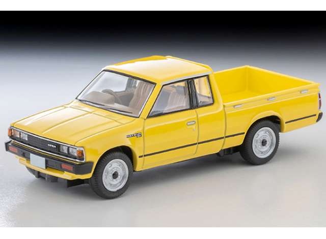 1983 Datsun Truck King Cab GL, yellow 1:64 Tomica Limited Vintage Model (TLV-N373B) – ETA. May/June 2027
