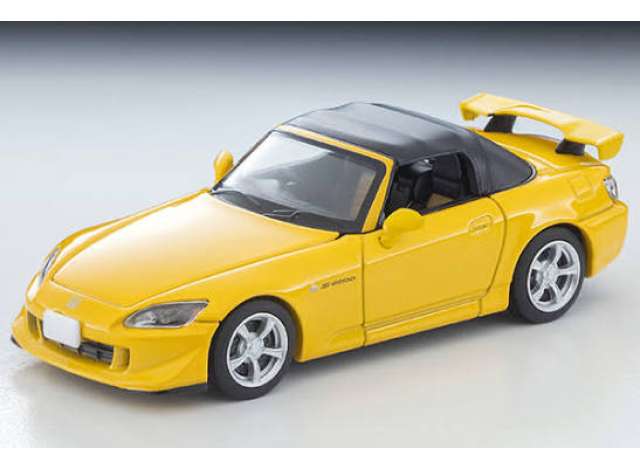 2009 Honda S2000 Type S, yellow 1:64 Tomica Limited Vintage Model (TLV-N390B) – ETA. May/June 2027