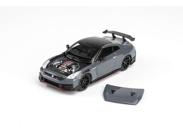 2024 Nissan GT-R R35 Nismo, stealth gray 1:64 Motorhelix Model (MH63552) – ETA. April/May 2027