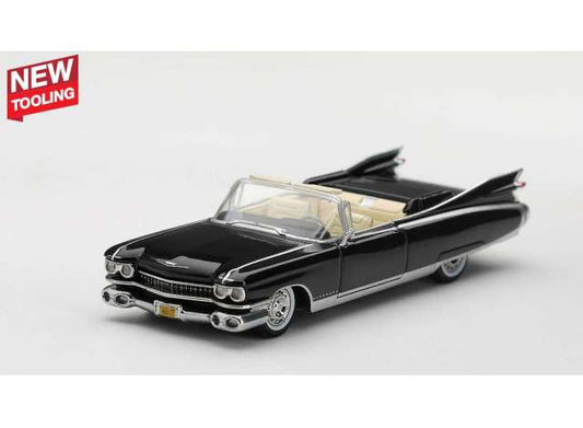 1959 Cadillac Eldorado Biarritz, black 1:64 Mini GT Model (MGT01379-L) – ETA. May/June 2027