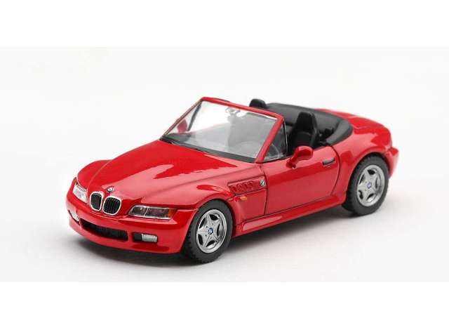 1998 BMW Z3 2.8I, hellrot 1:64 Mini GT Model (MGT01386-L) – ETA. May/June 2027