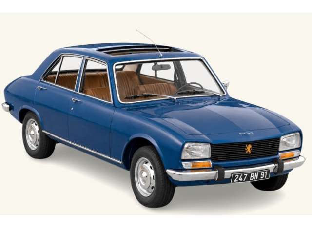 1970 Peugeot 504, Carabean blue 1:18 Norev Model (NOR185020) – ETA. May/June 2027