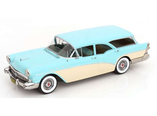 1957 Buick Special Estate Wagon, mintgreen/cream 1:18 KK - Scale Model (KKDC181653) – ETA. February/March 2027