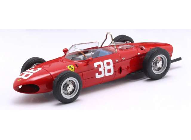 1961 Ferrari 156 Sharknose #38 Phil Hill 3rd Monaco GP Formula 1 World Champion, red 1:18 Werk83 Model (W1807908) – ETA. January/February