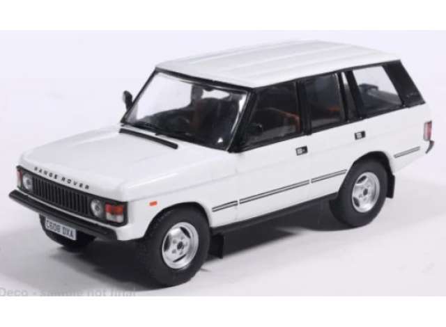 1982 Land Rover Range Rover 3.5 4-doors, white 1:43 IXO Models Model (IXOCLC632) – ETA. April/May 2027