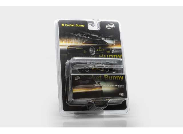 Mazda RX7 FD Rocket Bunny, black 1:64 ModelModel Model (MM64-RX7FDR-001) – ETA. April/May 2027
