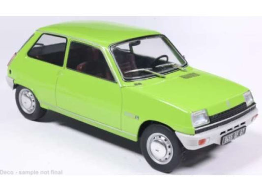 Pre-Order – 1972 Renault 5, green 1:24 Whitebox Model (WB124294) – ETA. April/May 2027