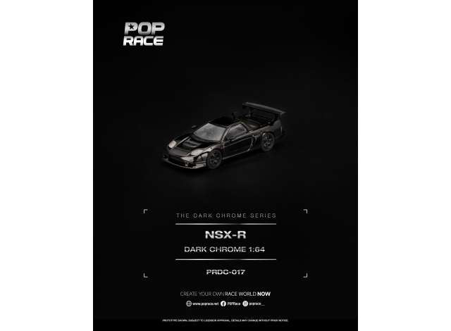 Honda NSX-R , dark chrome 1:64 Pop Race Model (PRDC017) – ETA. September/October 2027