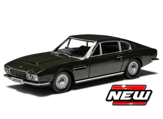 Aston Martin DBS *James Bond 007* On Her Majesty's Secret Service, dark green 1:36 Corgi Model (CORGICC07003) – ETA. June/July 2027