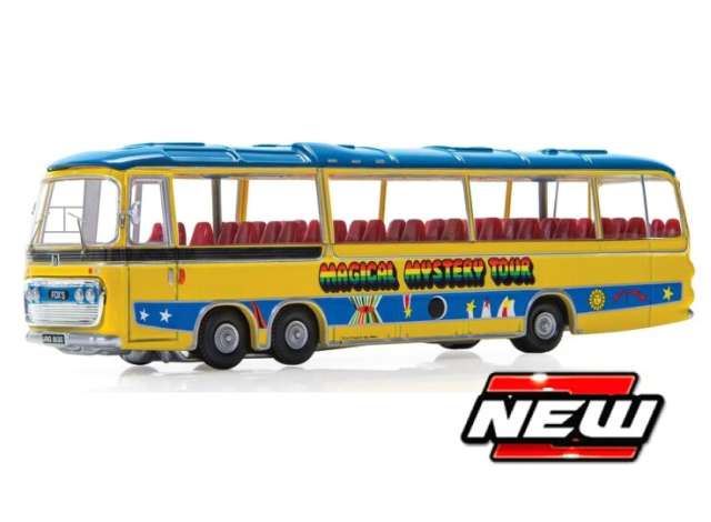 The Beatles *Magical Mystery Tour Bus*, various 1:76 Corgi Model (CORGICC42419) – ETA. June/July 2027