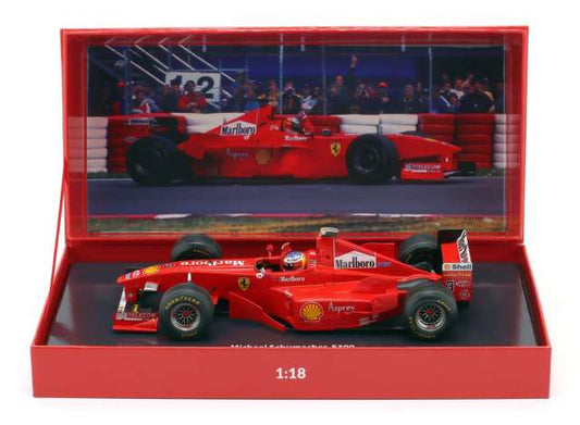 1998 M. Schumacher Ferrari F300 #3 Sieger Kanada GP Formel 1, red 1:18 Werk83 Model (W18033008-CB) – ETA. January/February 2027