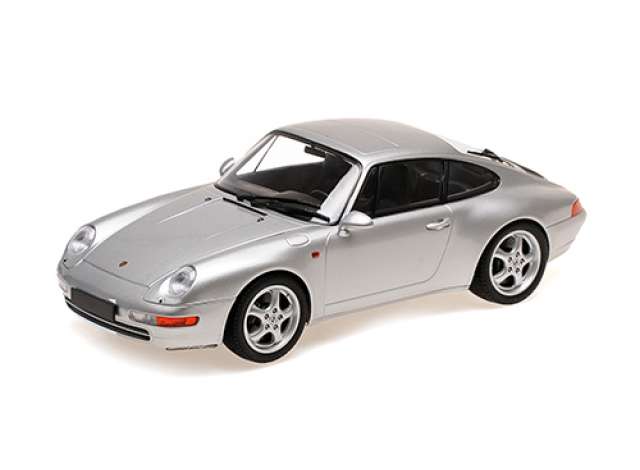 1993 Porsche 911 (993), silver 1:18 Minichamps Model (MC155061101) – ETA. January/February 2027