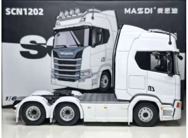 Scania 500S, white 1:64 Massdi Model (MAS-SCN1205) – ETA. April/May 2027