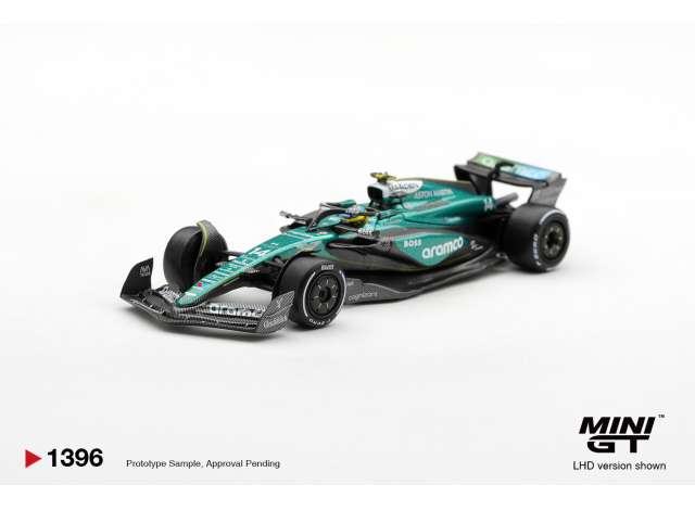 2024 Aston Martin AMR24 #14 Fernando Alonso Las Vegas GP, green 1:64 Mini GT Model (MGT01396-BL) – ETA. June/July 2027