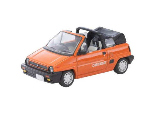 1984 Honda City Cabriolet, orange 1:64 Tomica Limited Vintage Model (TLV-N262C) – ETA. January/February 2027