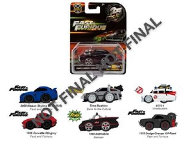 Hollywood Rides Small Blocks, various 1:43 Jada Model (JADA9324126300SD1) – ETA. April/May 2027