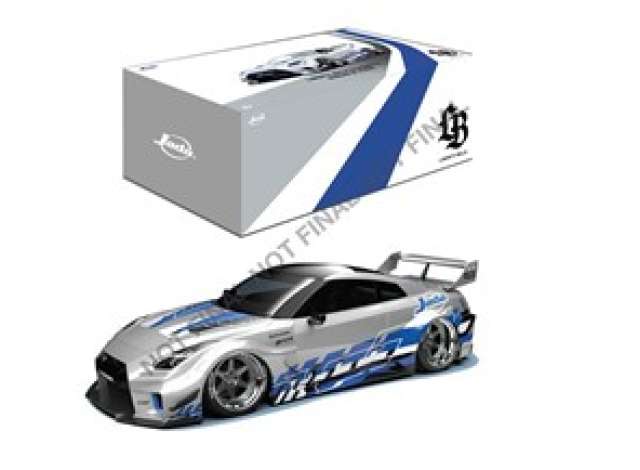 Nissan GT-R (R35) *Fast and Furious*, silver/blue 1:24 Jada Model (JADA9336155314R00) – ETA. April/May 2027