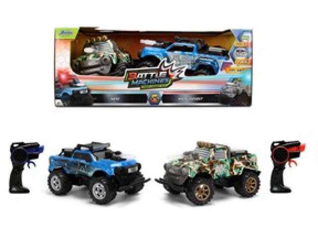 Battle Machine Twin Pack, blue/green 1:16 Jada Model (JADA9336401314R00) – ETA. April/May 2027