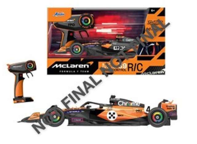 McLaren Racing Team RC, orange/black 1:24 Jada Model (JADA9337936314SD0) – ETA. April/May 2027