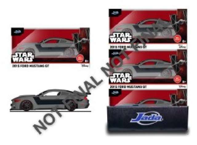 2015 Ford Mustang GT *Star Wars Tie Fighter*, grey 1:32 Jada Model (JADA9338054314SD0) – ETA. April/May 2027