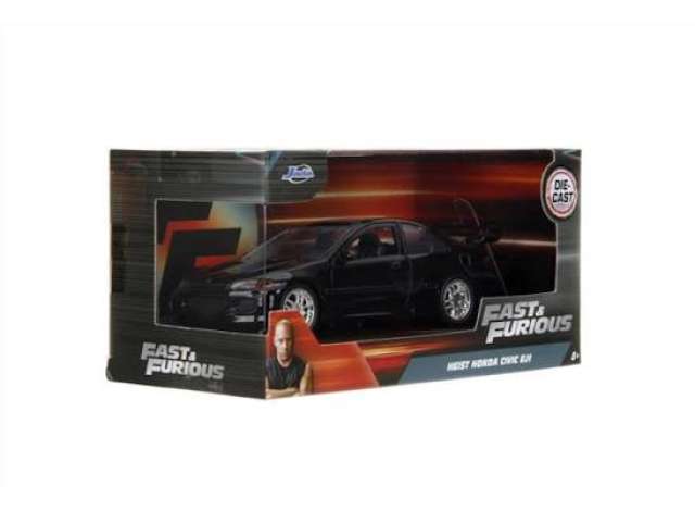 1993 Honda Civic Coupe(F1) *F&F*, black 1:32 Jada Model (JADA34419) – ETA. April/May 2027