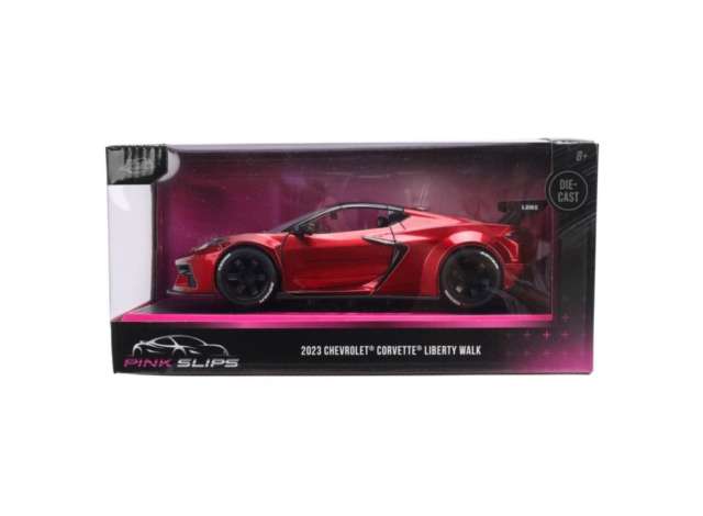 Chevrolet Corvette C8 Liberty Walk *Pink Slips*, red 1:24 Jada Model (JADA36019) – ETA. April/May 2027
