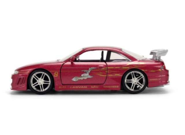 Nissan 240SX (S14) Letty's *Fast and Furious*, red 1:32 Jada Model (JADA36772) – ETA. April/May 2027