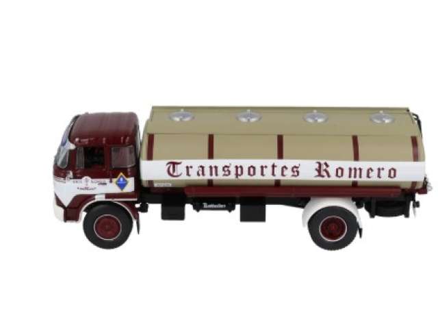 1967 Barreiros Super Azor Gran Ruta *Transportes Romero, burgundy/crem/white 1:43 Magazine Model Model (MAG043TRUCKCB73) – ETA.