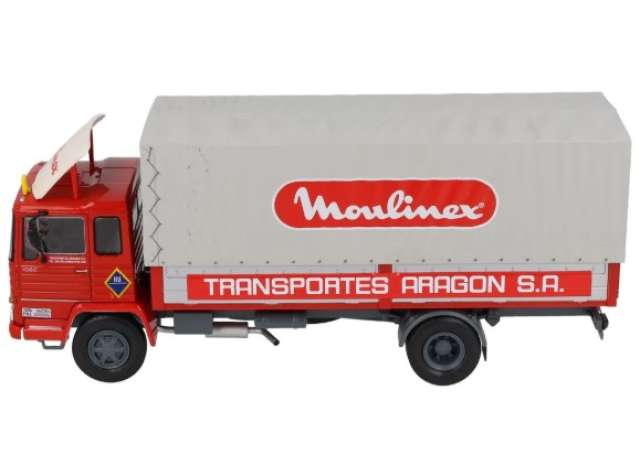 1972 Pegaso 1080 *MOULINEX*, red/grey 1:43 Magazine Model Model (MAG043TRUCKCB80) – ETA. February/March 2027