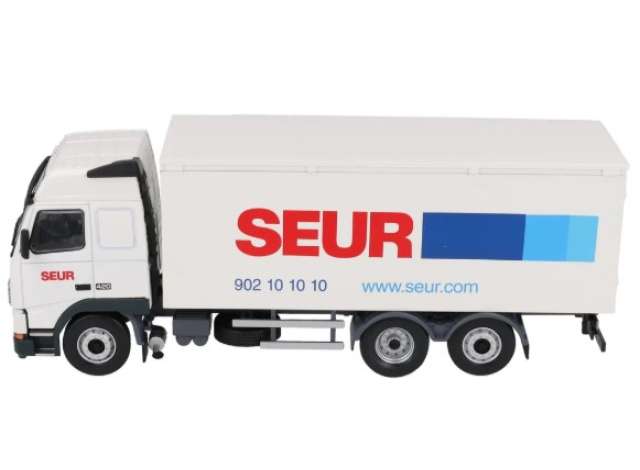 2001 Volvo FH12 *SEUR*, white/blue/red 1:43 Magazine Model Model (MAG043TRUCKCB85) – ETA. February/March 2027