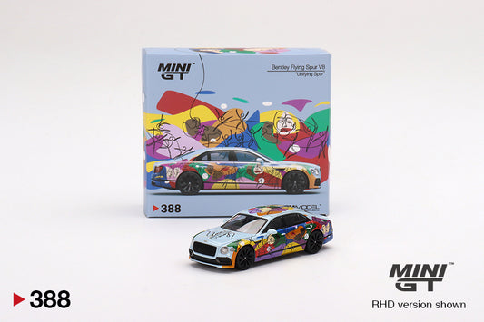 1:64 MINI GT Bentley Flying Spur V8 LHD “Unifying Spur” – MGT00388-L