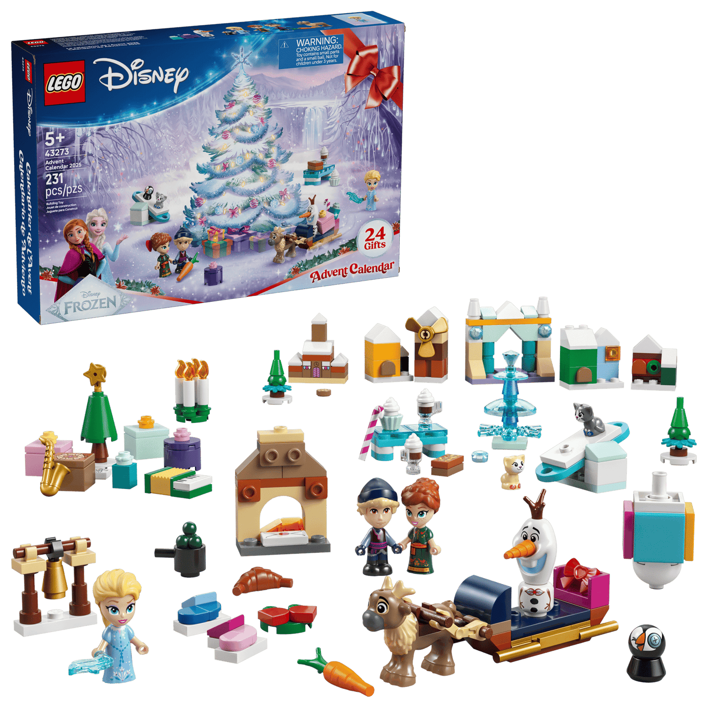 LEGO® 43273 Advent Calendar 2025, Disney Frozen