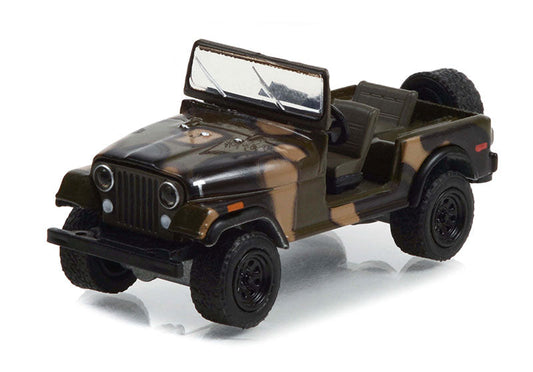 1:64 GREENLIGHT 44965-E HOLLYWOOD SERIES SPECIAL EDITION FALL GUY STUNTMAN ASSOC 1981 JEEP CJ-7
