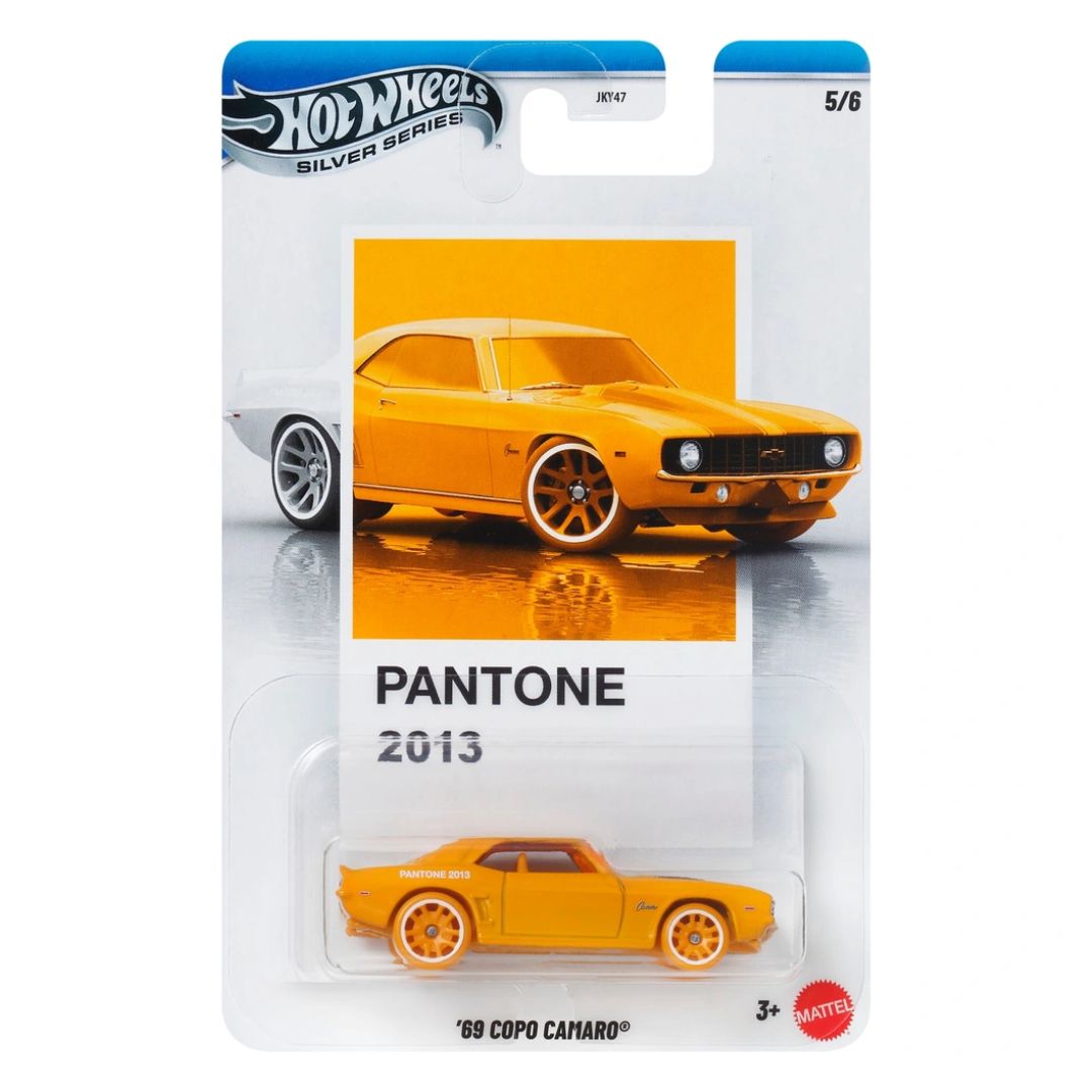 Pantone 2013 5/6 '69 Copo Camaro 1:64 Hot Wheels Model Car (JKY50)