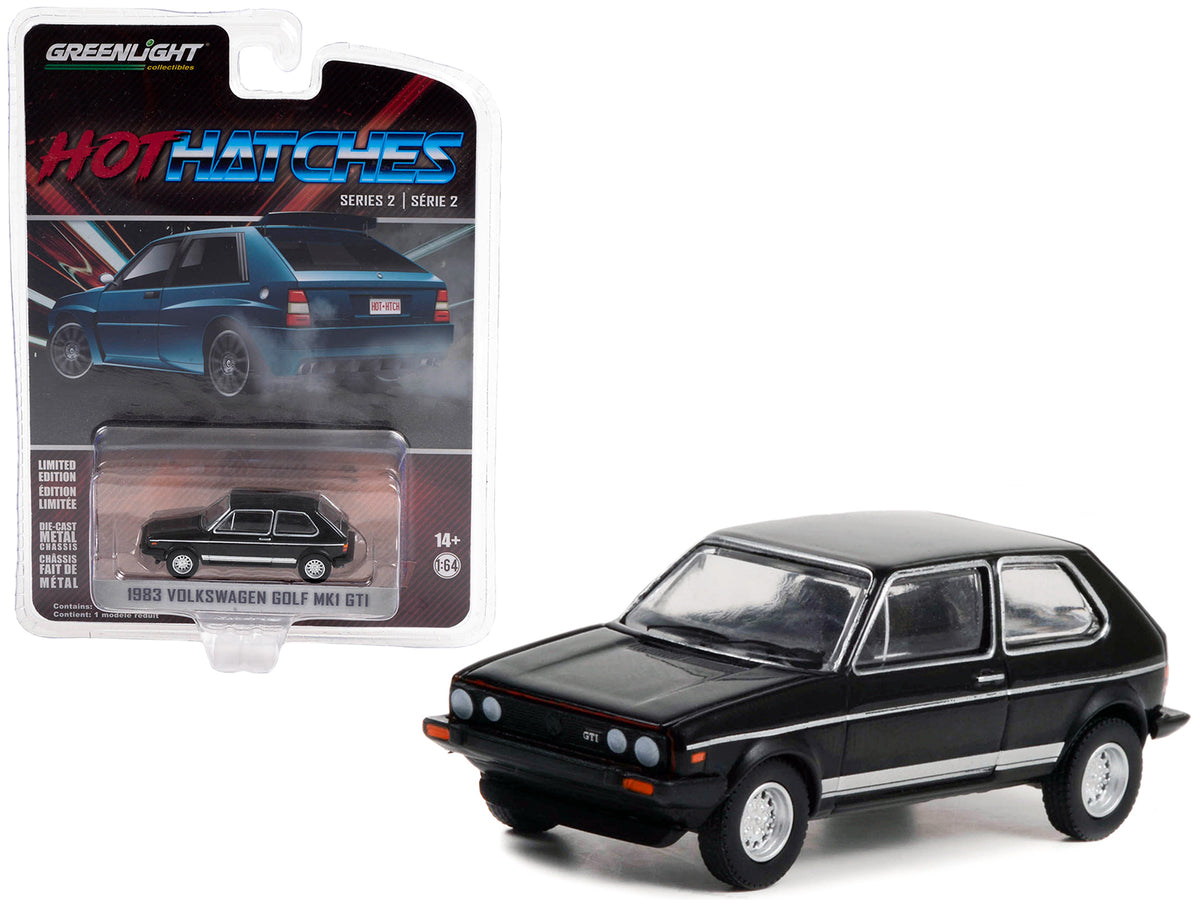 1983 Volkswagen Golf MK1 GTI Hot Hatches Series 2 1:64 GreenLight Model Car (63020-D)