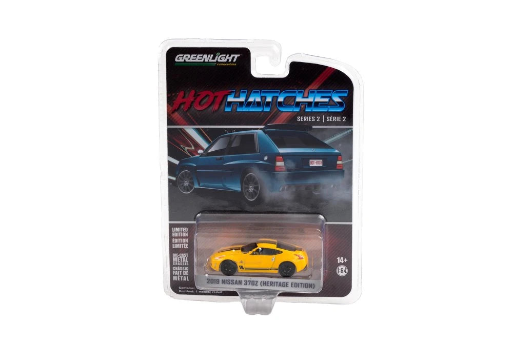 2019 Nissan 370Z (Heritage Edition) Hot Hatches Series 2 1:64 GreenLight Model Car (63020-F)