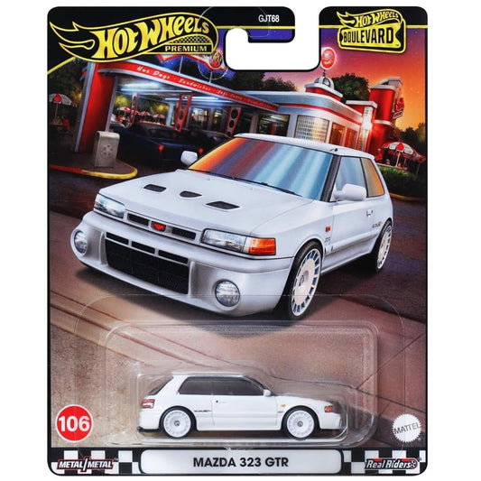 1:64 Hot Wheels Boulevard No 106 Mazda 323 GTR HRT59